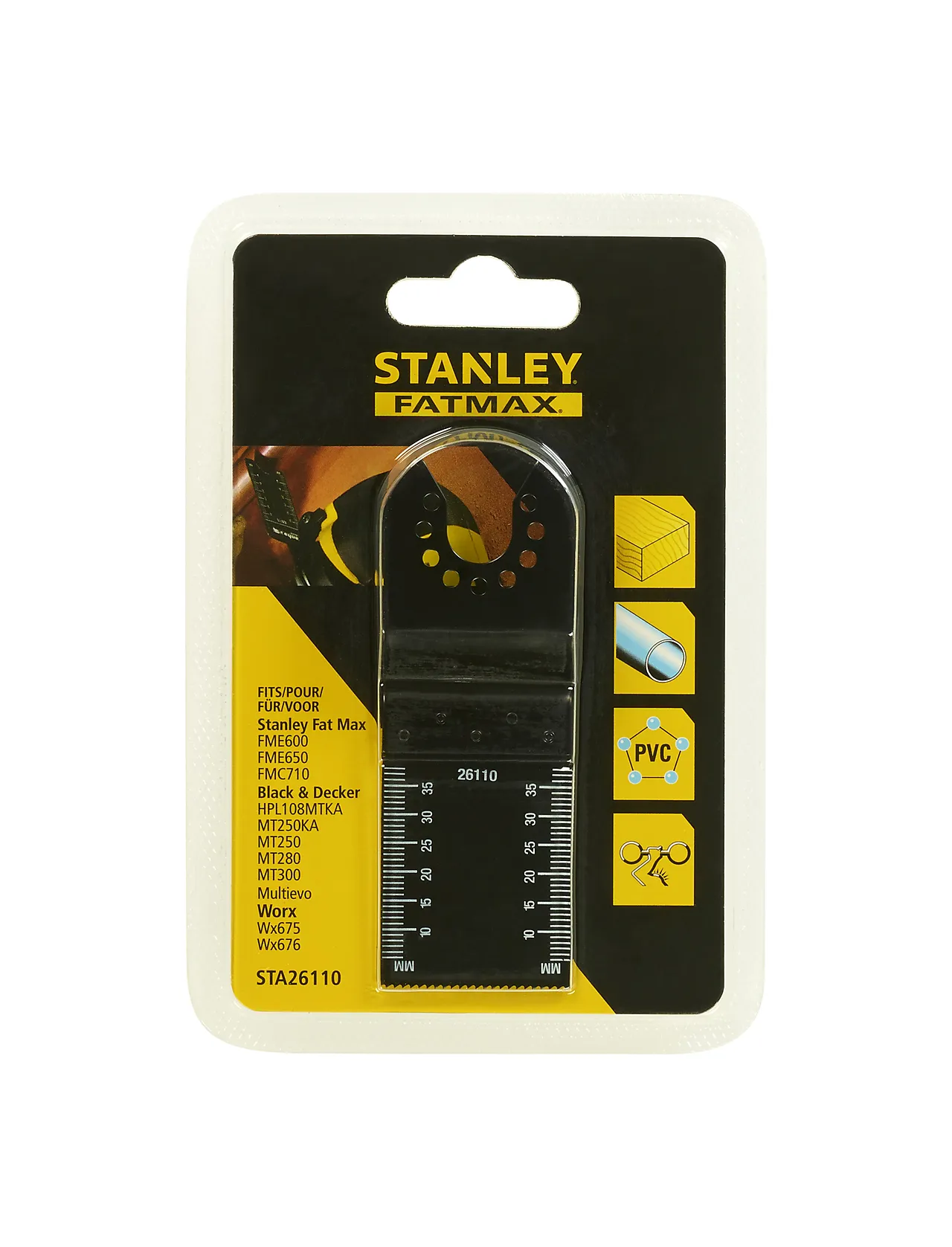 Stanley sagblad til multikutter 32 mm 18tpi Stanley sagblad til multikutter 32 mm 18tpi