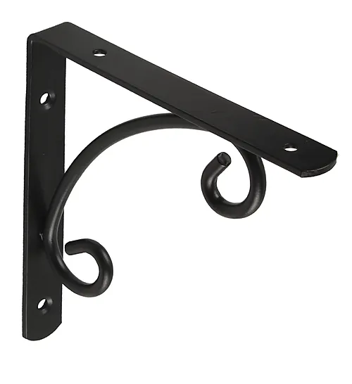 Hyllevinkel denver koksgrå 150x150 mm