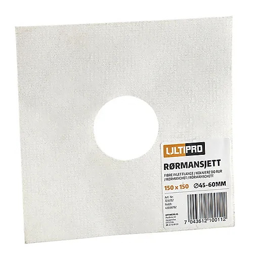 Ultipro rørmansjett ø45x60mm 150x150