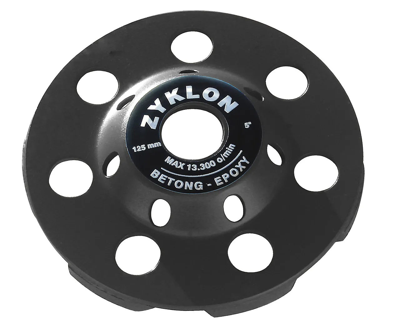 Slipekopp Bumerang 180 mm grov