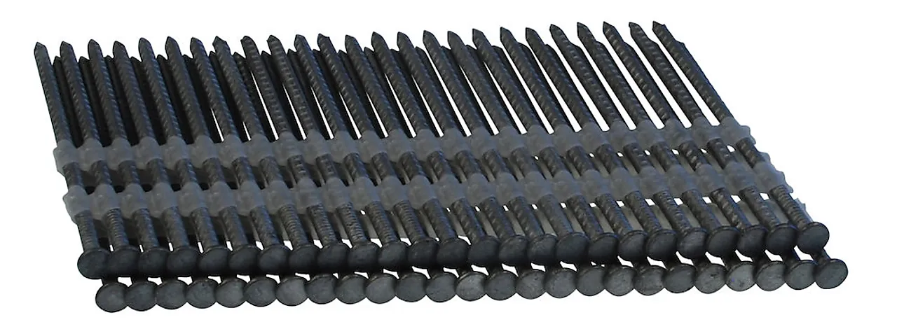 Maskinspiker 28/55 kammet varmeforzinket 17gr a500 Maskinspiker 28/55 kammet varmeforzinket 17gr a500