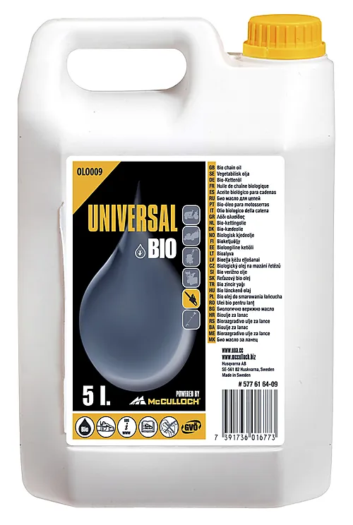 Biologisk kjedeolje 5 liter