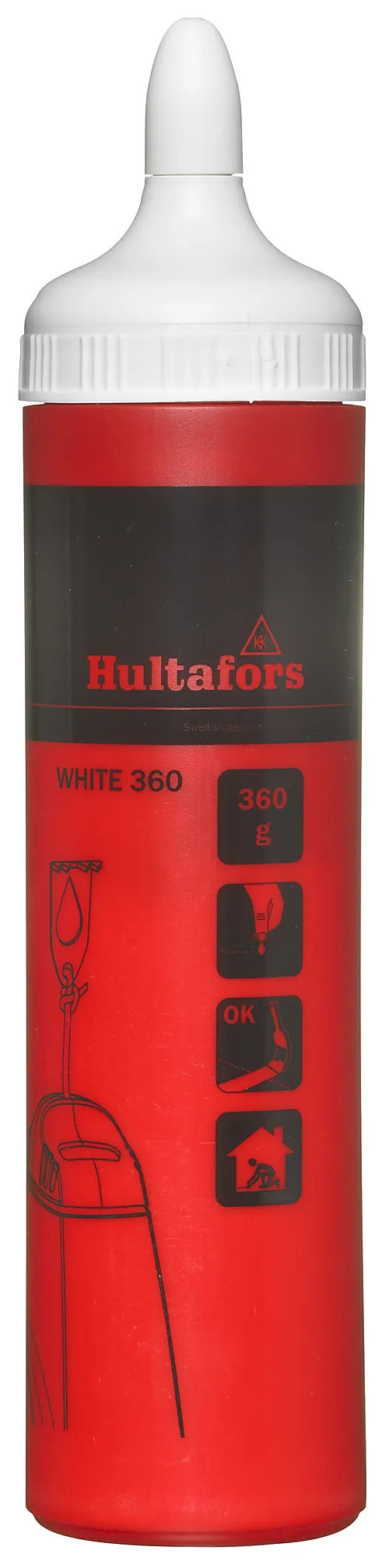 Kritt hvit 360 g