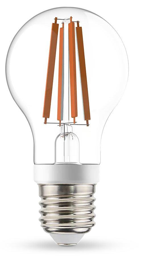 Lyspære led globepære night sensor E27 7 Watt