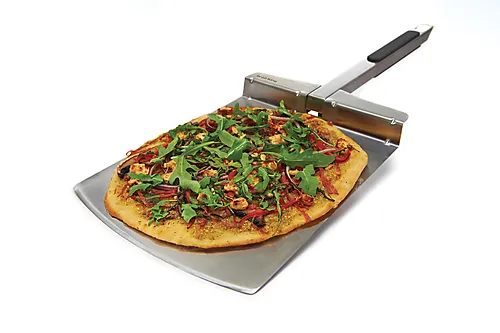 Pizzaspade bred rustfritt stål