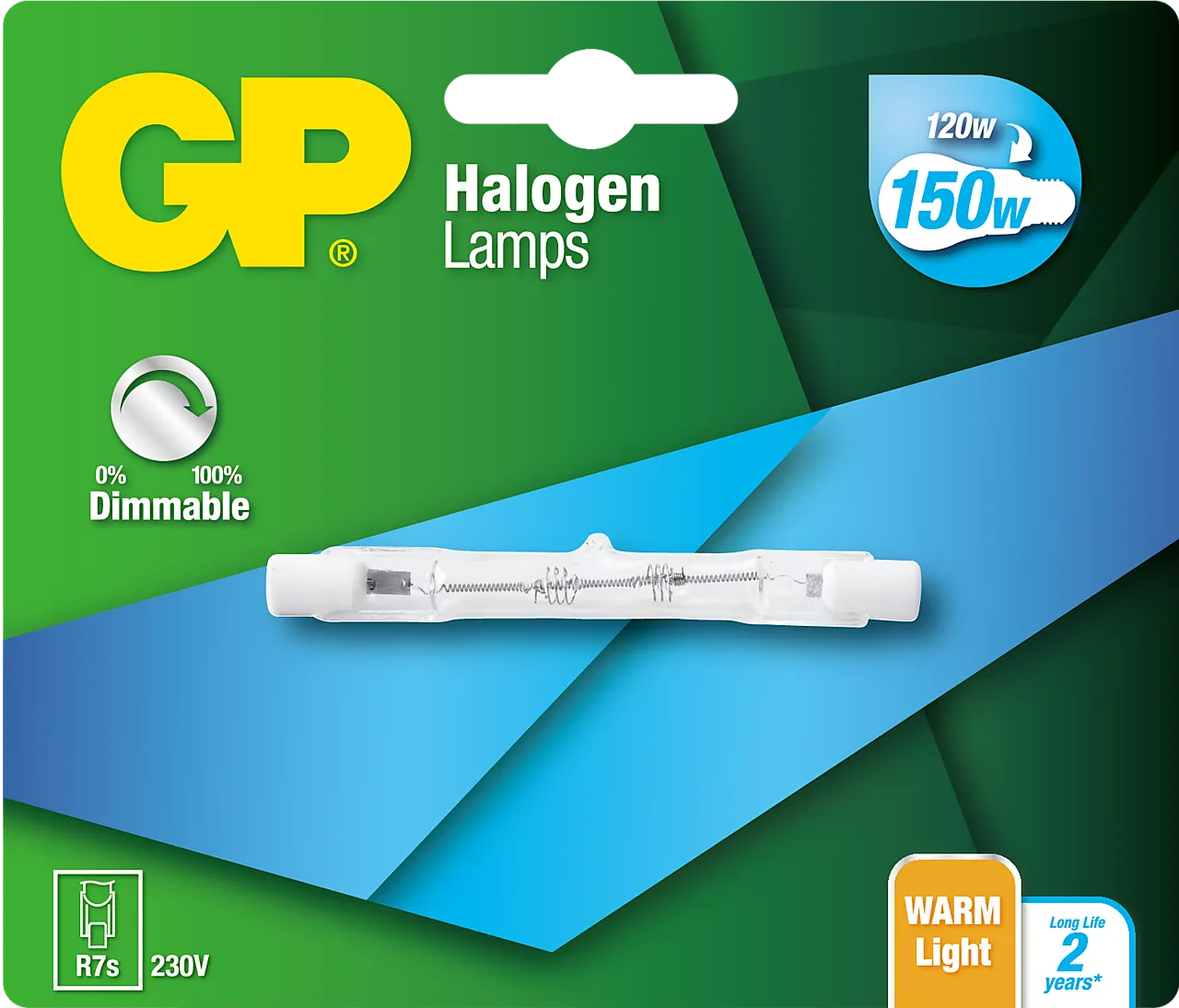 Lyspære HL Linear 100W 230V 78 mm