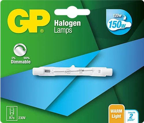 Lyspære HL Linear 100W 230V 78 mm