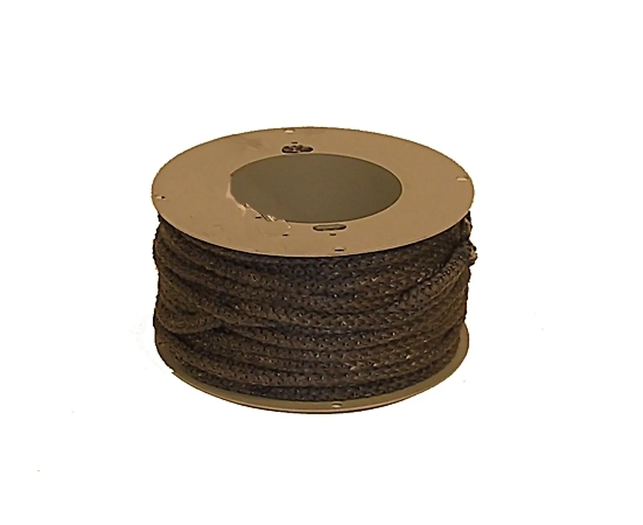 Glassfibersnor flettet Ø6,3 mm x 100 meter sort Glassfibersnor flettet Ø6,3 mm x 100 meter sort