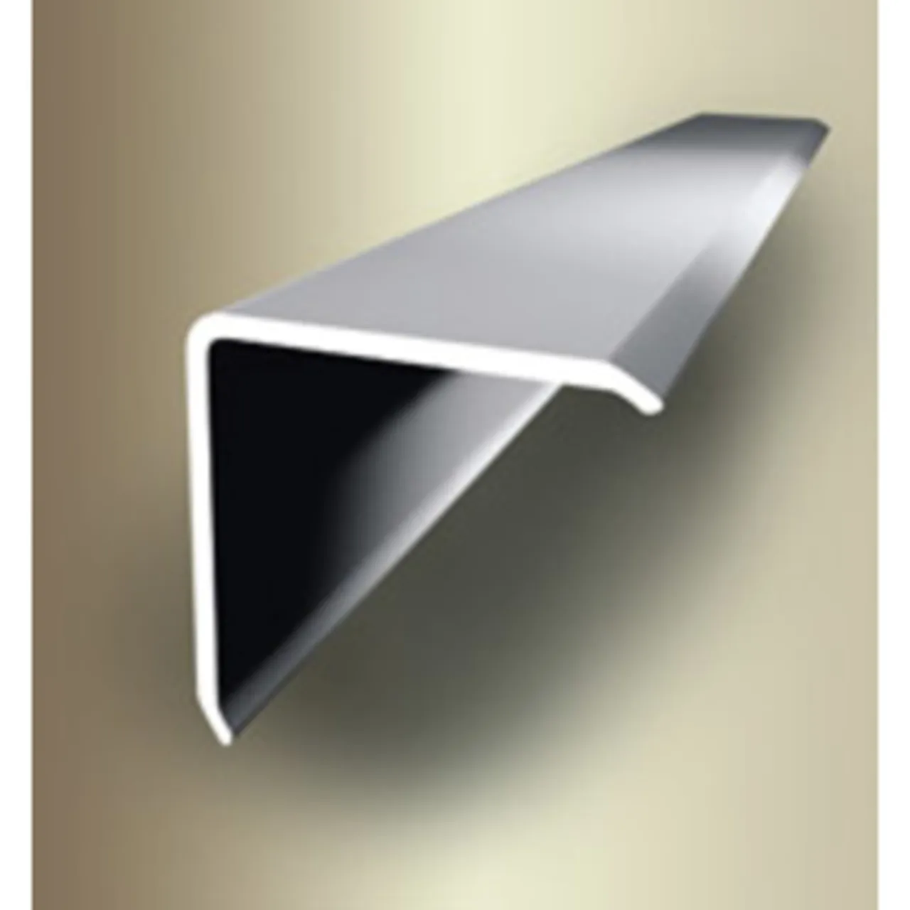 Hjørnelist 25x25mm sølvel  3m