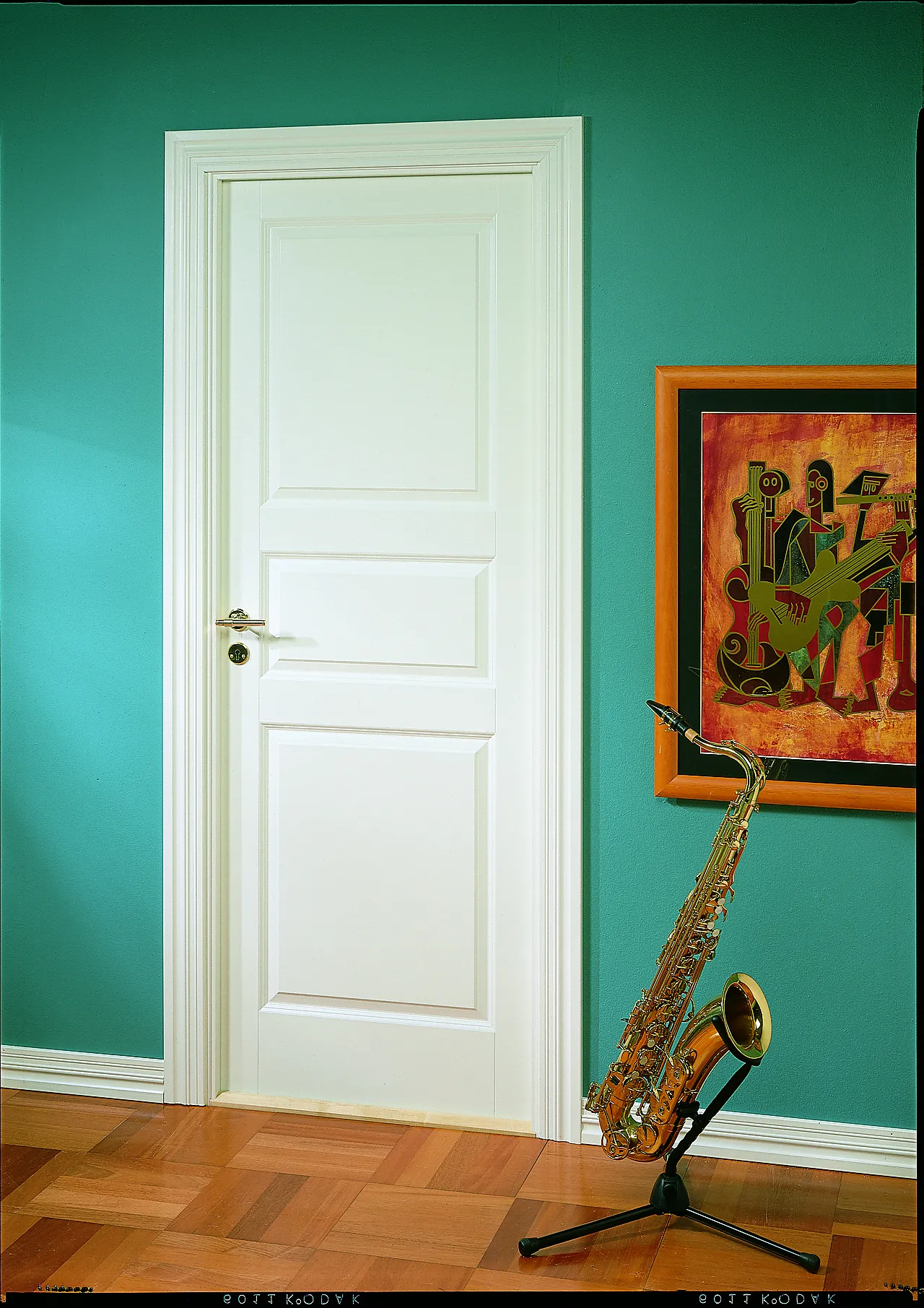 Innerdør lett formpresset Style 03 70x210 cm null - null - 2 - Miniatyr