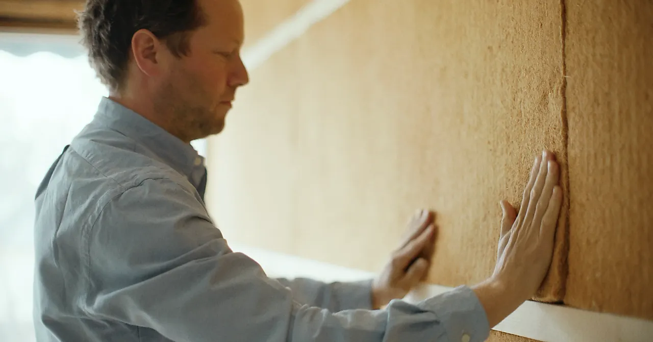 Isolasjon trefiber plate 50x565x1220 mm null - null - 3 - Miniatyr