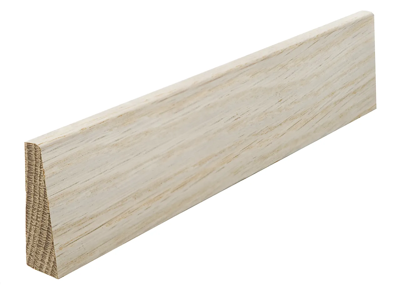 Eik 15x050 fotlist skrå vanila