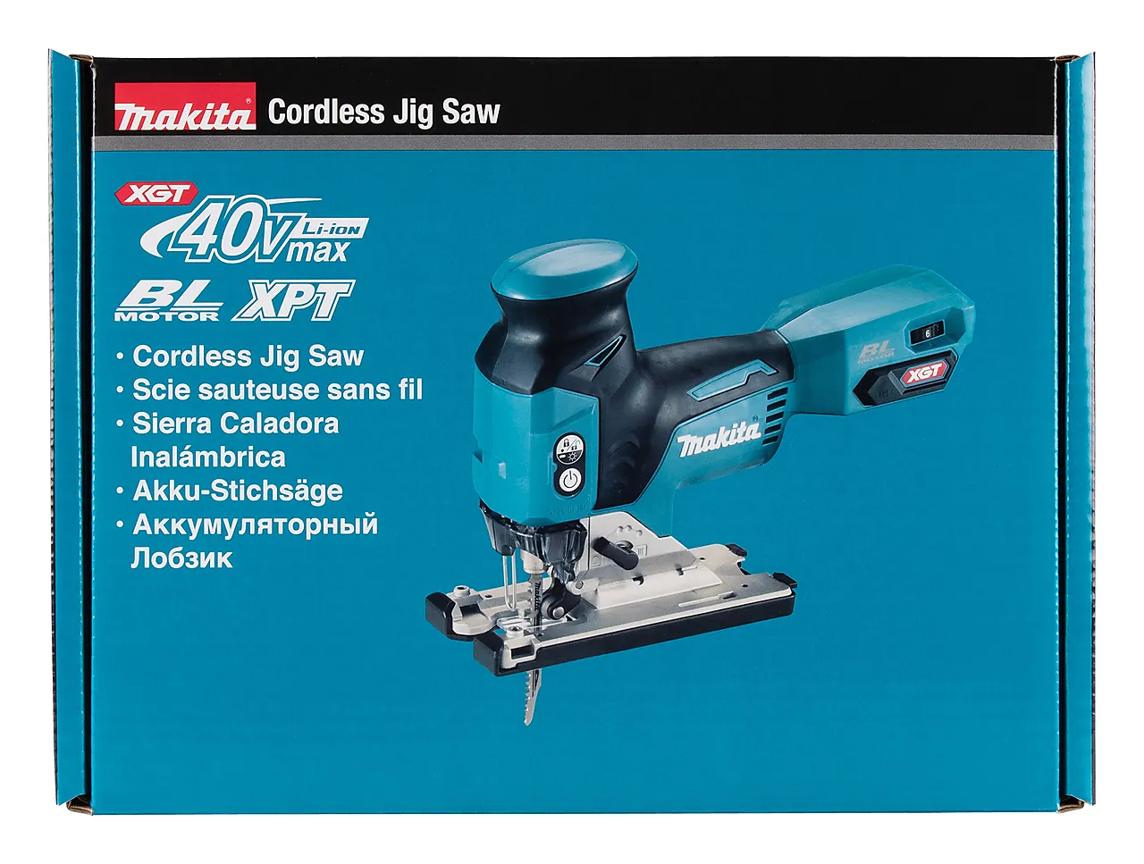 Makita Stikksag 40V JV001GZ XGT BL-M Makita Stikksag 40V JV001GZ XGT BL-M
