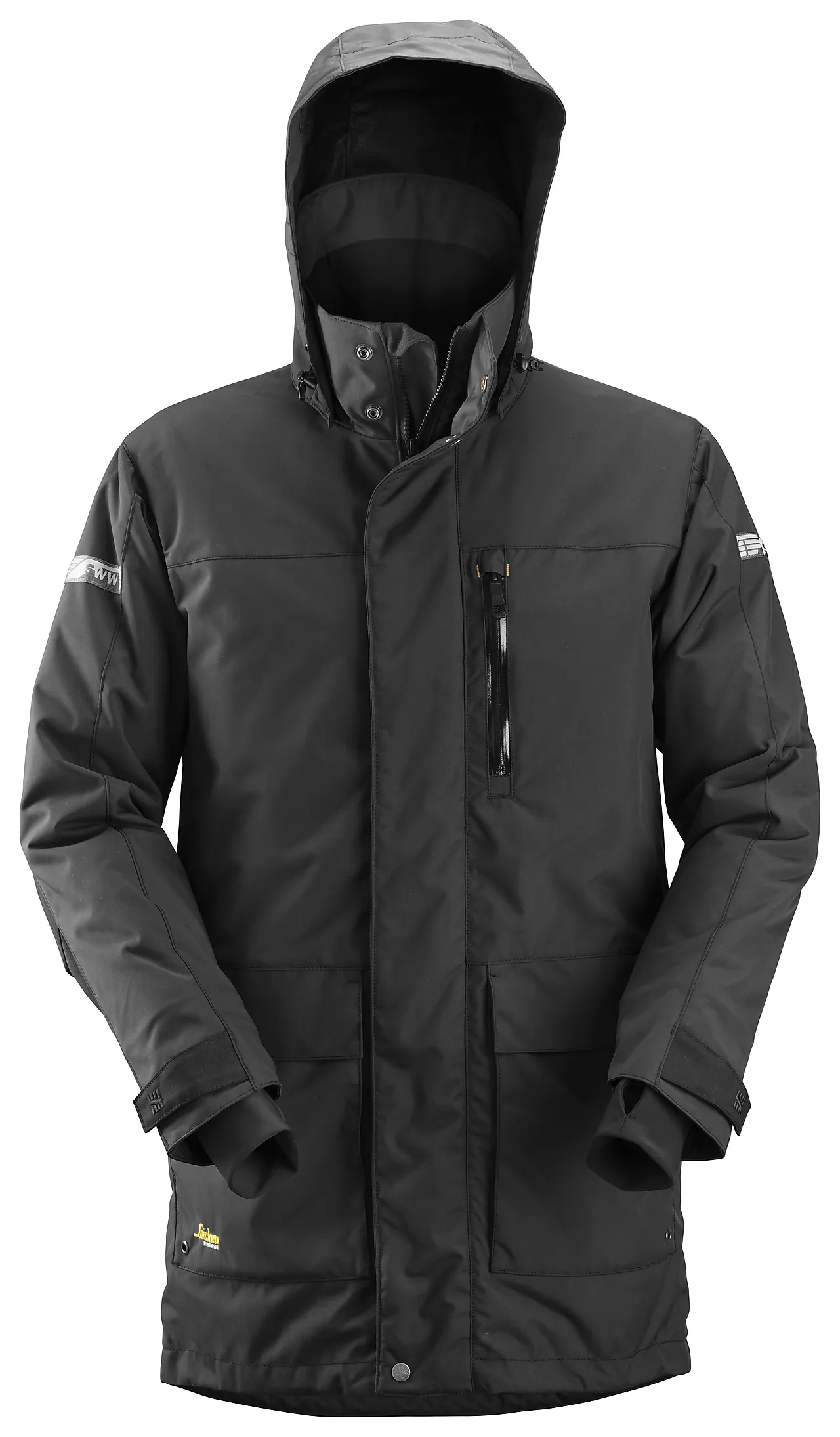 Snickers parkas fôret 1800 sort XS
