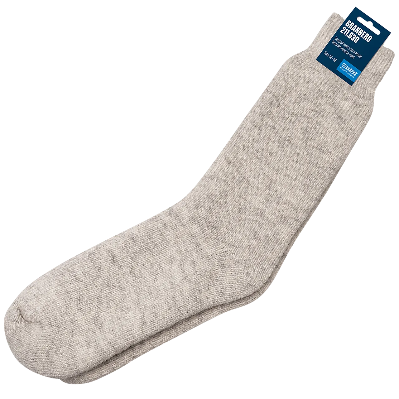 Raggsokker i ull grå str. 40-43 Raggsokker i ull grå str. 40-43