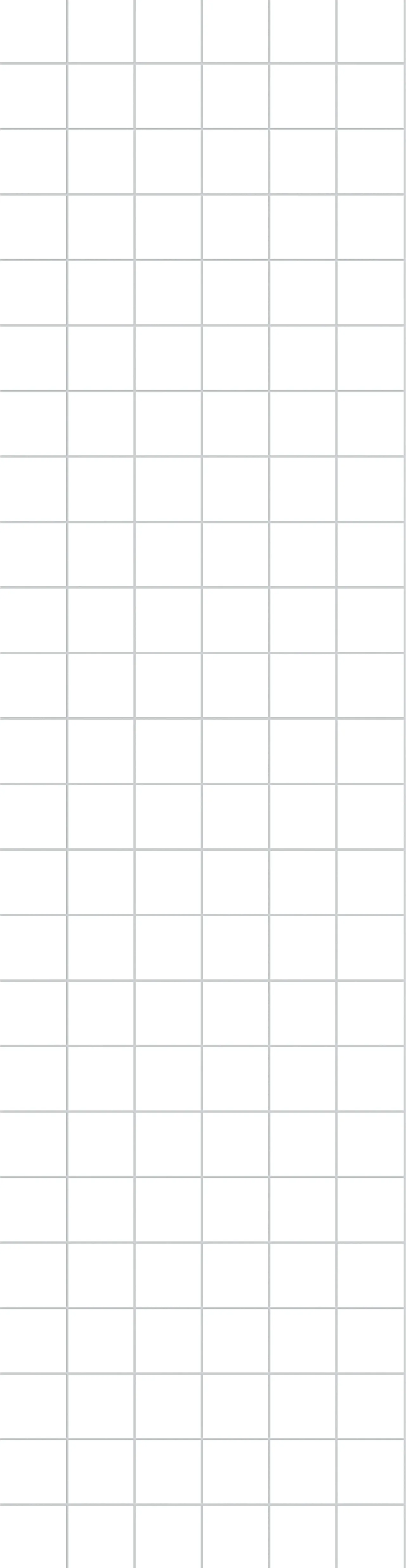 Fibo Baderomsplate Denver White 3091M1010 10x10cm