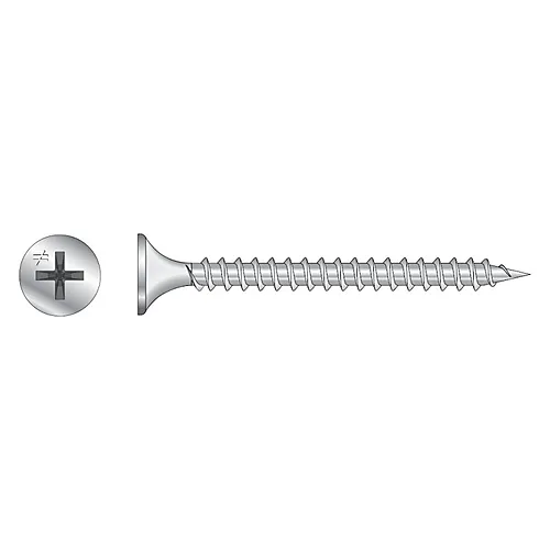 Gipsskrue QD bånd 3,5x41 mm tre/stål blank 2500 stk