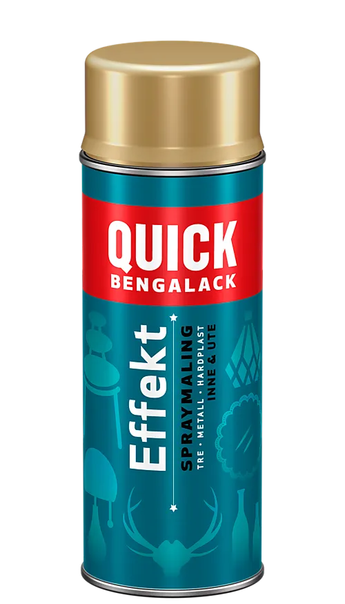 Bengalack effektspray gull metall 400 ml