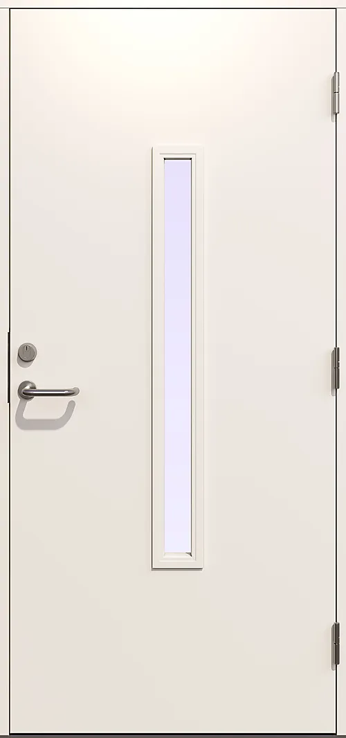 Ytterdør Herakles 100 x 210 cm venstrehengslet hvit