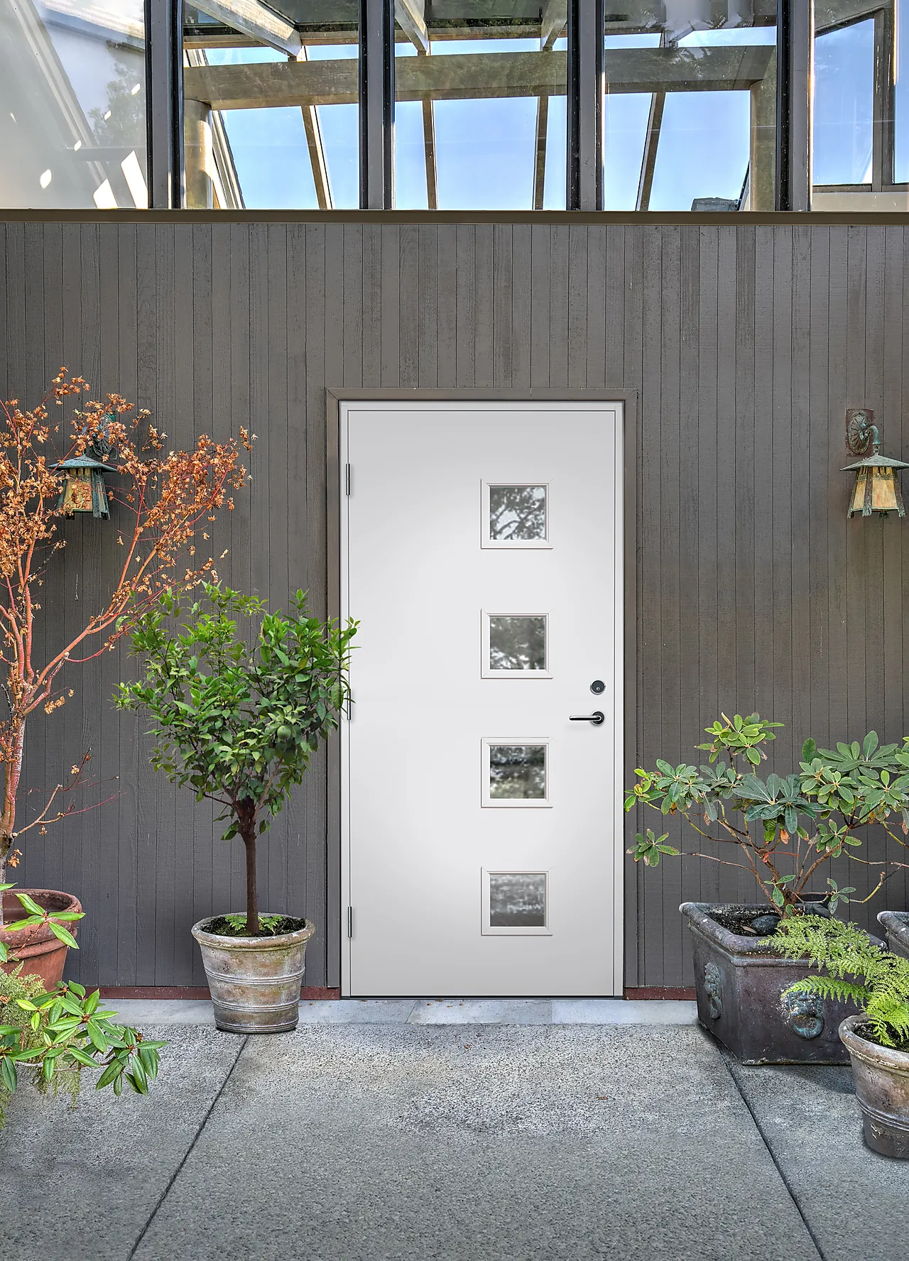 Dør yd runde 10x21v hv null - null - 2 - Miniatyr