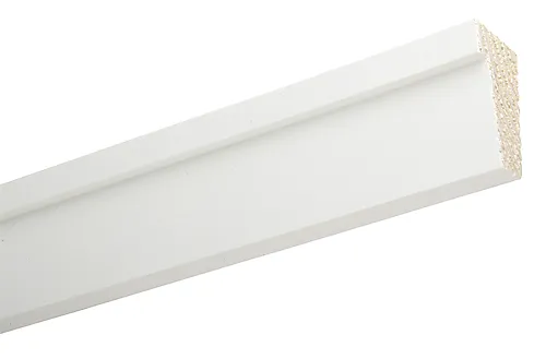 Taklist furu drammen rindalist hvit bomull S0502-Y 21x45x4400 mm
