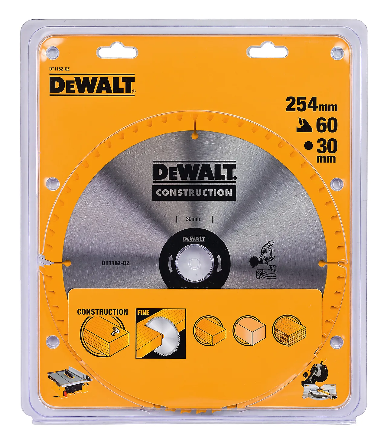 Sagblad 254x30x60T DT1182