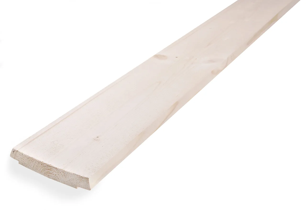 Gran 19x138 hattepanel kl1 ubehandlet Gran 19x138 hattepanel kl1 ubehandlet