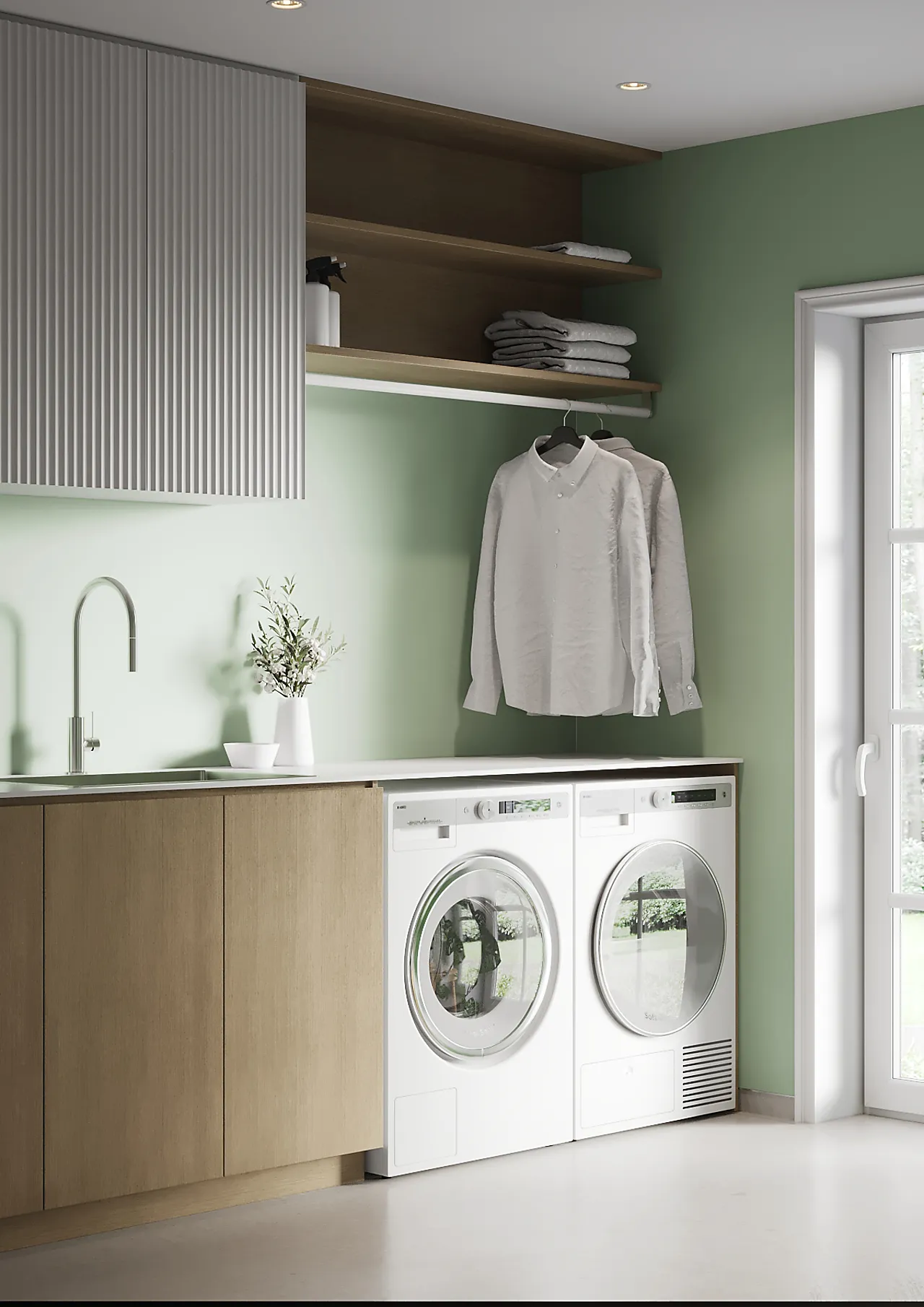 Baderomsp 3085m00 light green no tile 10x620x2400 null - null - 2 - Miniatyr