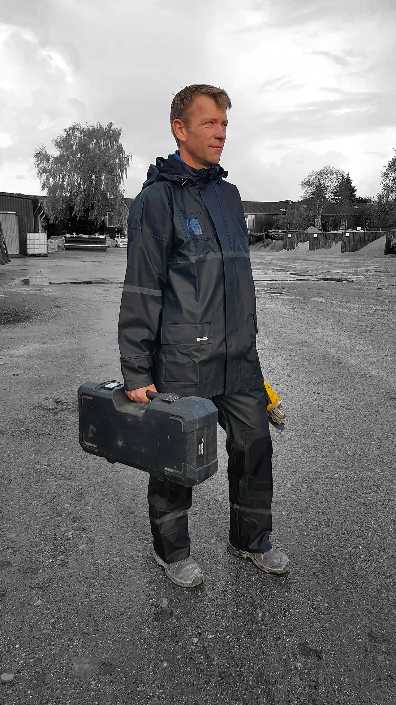 Regnbukse LR7012 svart M null - null - 2 - Miniatyr