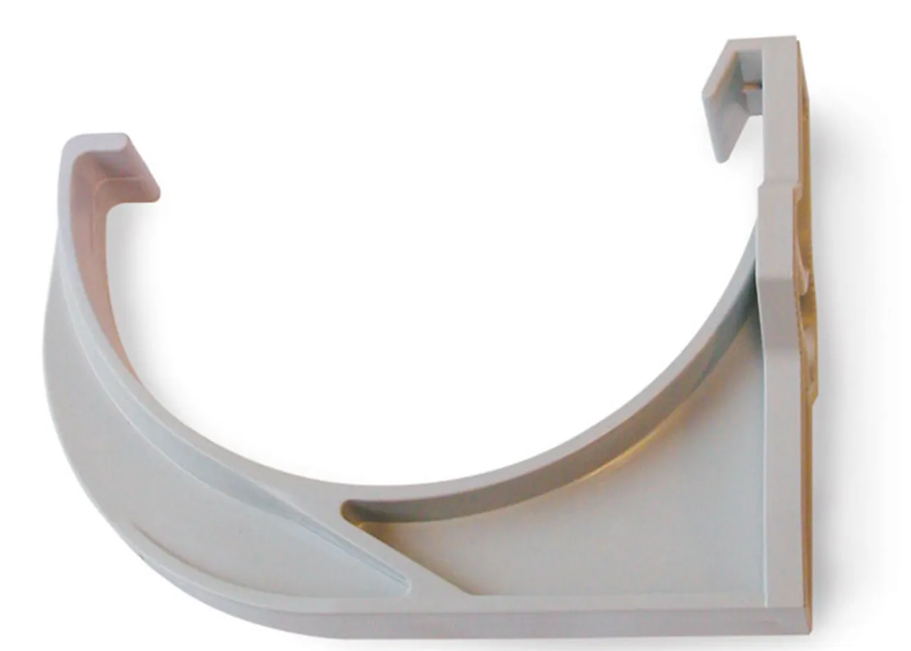 Rennekrok konsoll plast 12 grå til plast takrenner Rennekrok konsoll plast 12 grå til plast takrenner