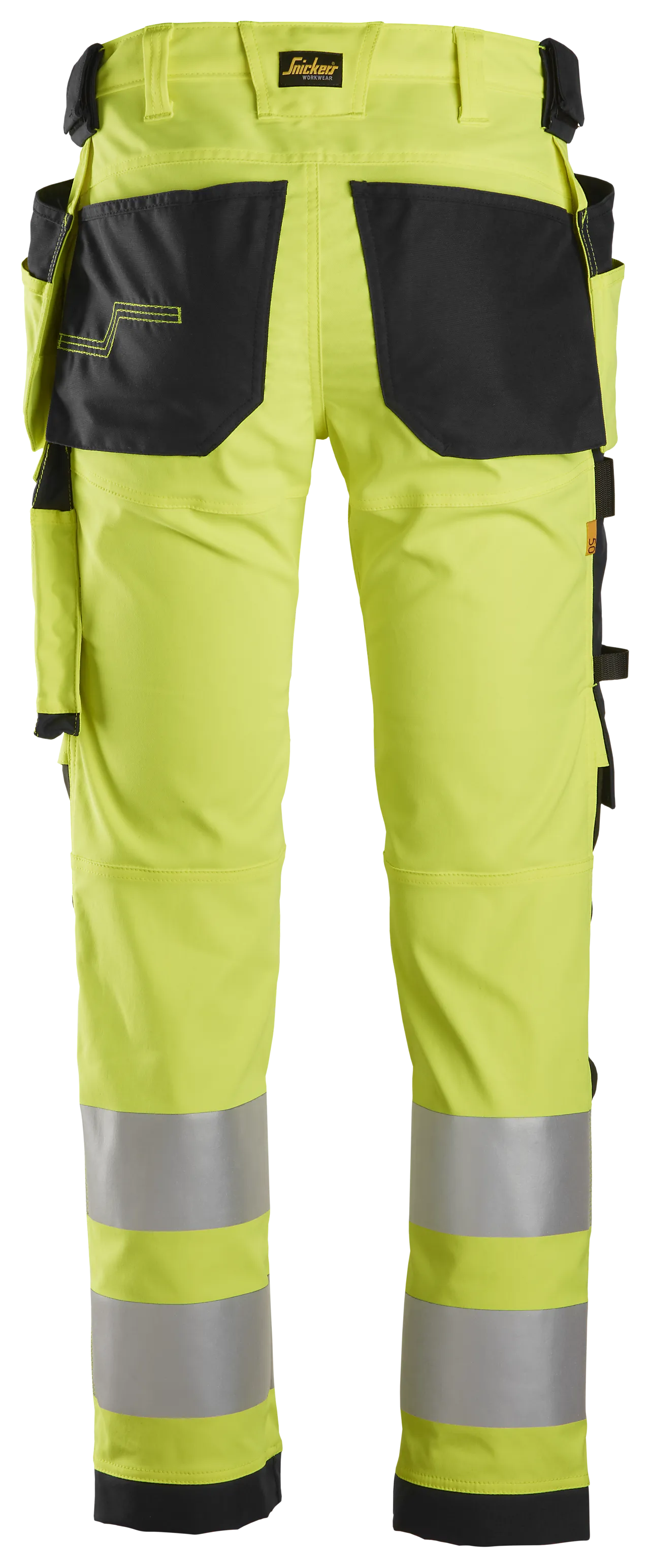 Bukse gul/sort str 096 null - null - 2 - Miniatyr