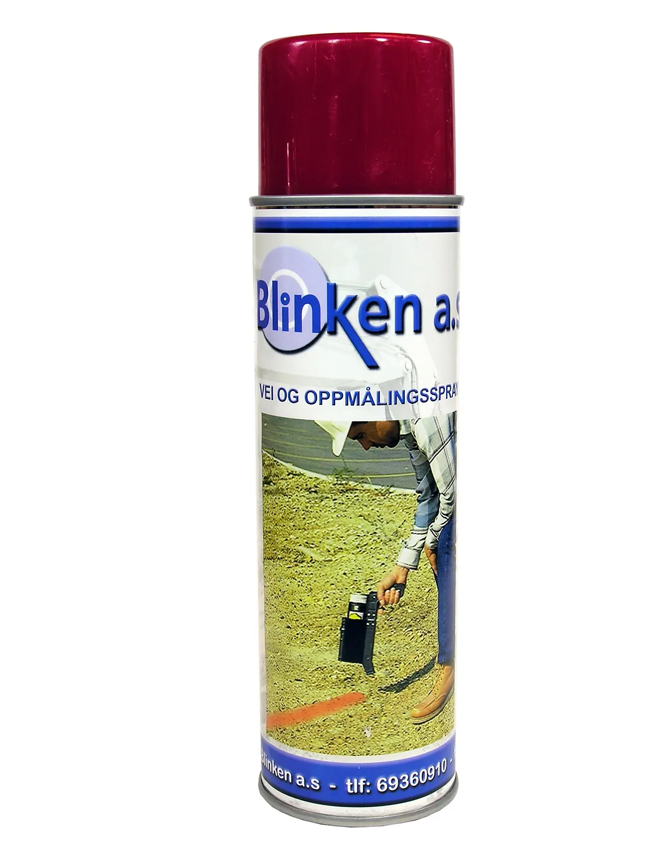 Merkespray 0,5l rød manstad