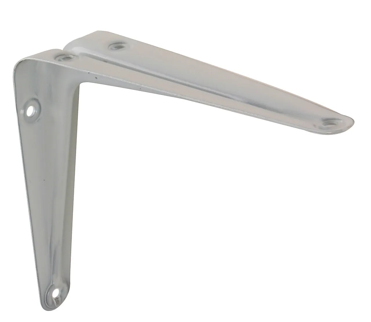 Hyllevinkel oppresset 75x100 mm pulverlakkert