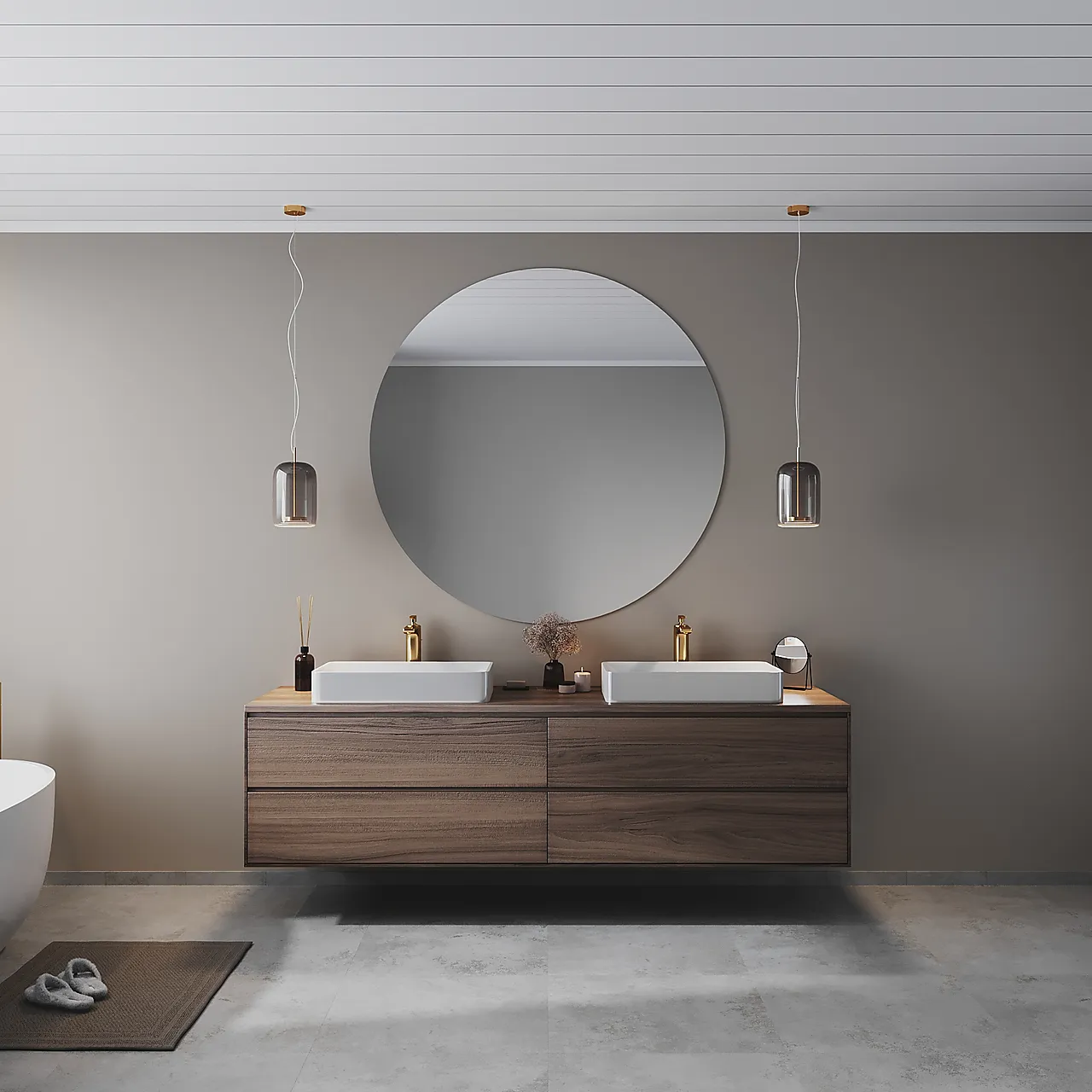 Panel Pearl Grey 11x620x2390 mm null - null - 2 - Miniatyr