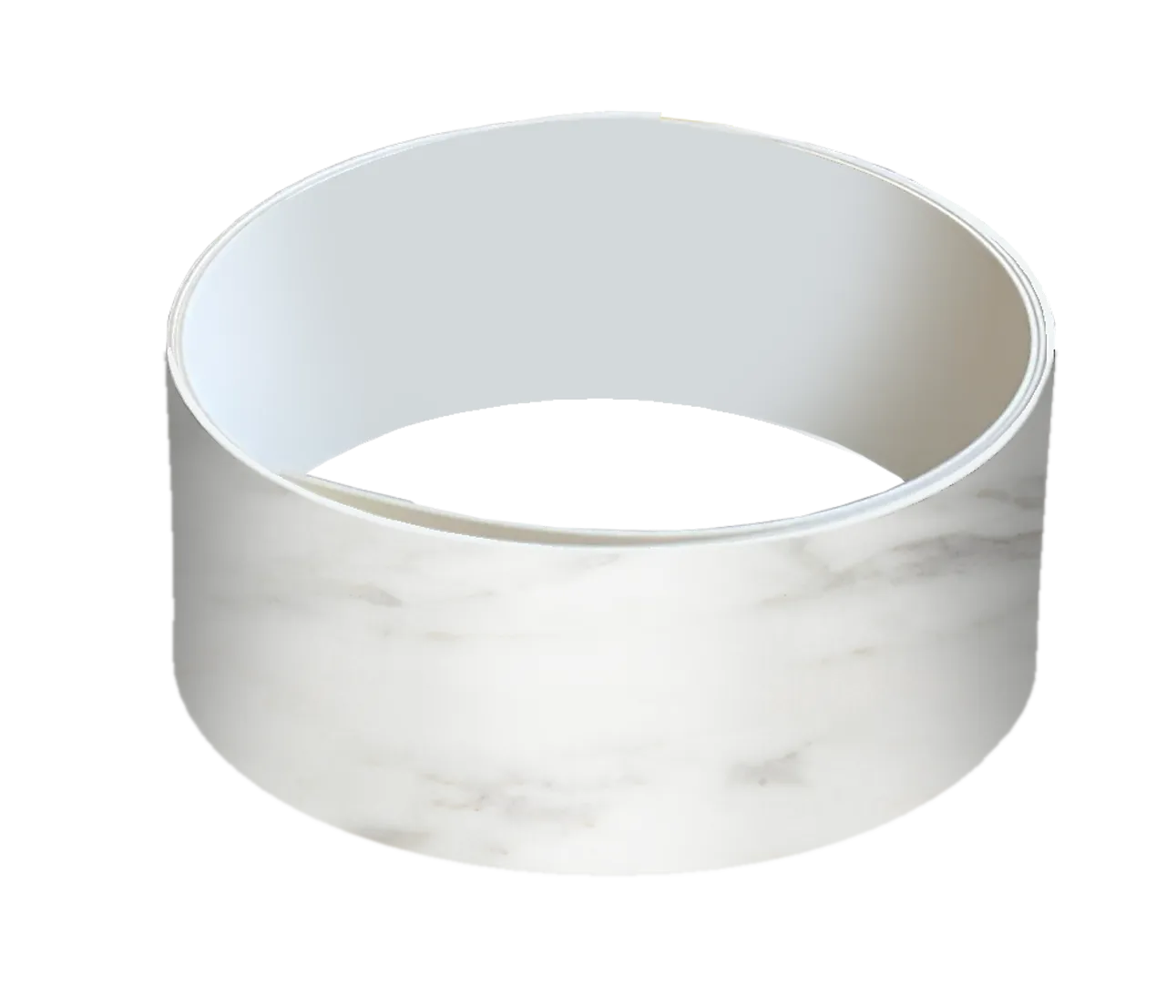 Kantlist marble white 1500 mm null - null - 2 - Miniatyr