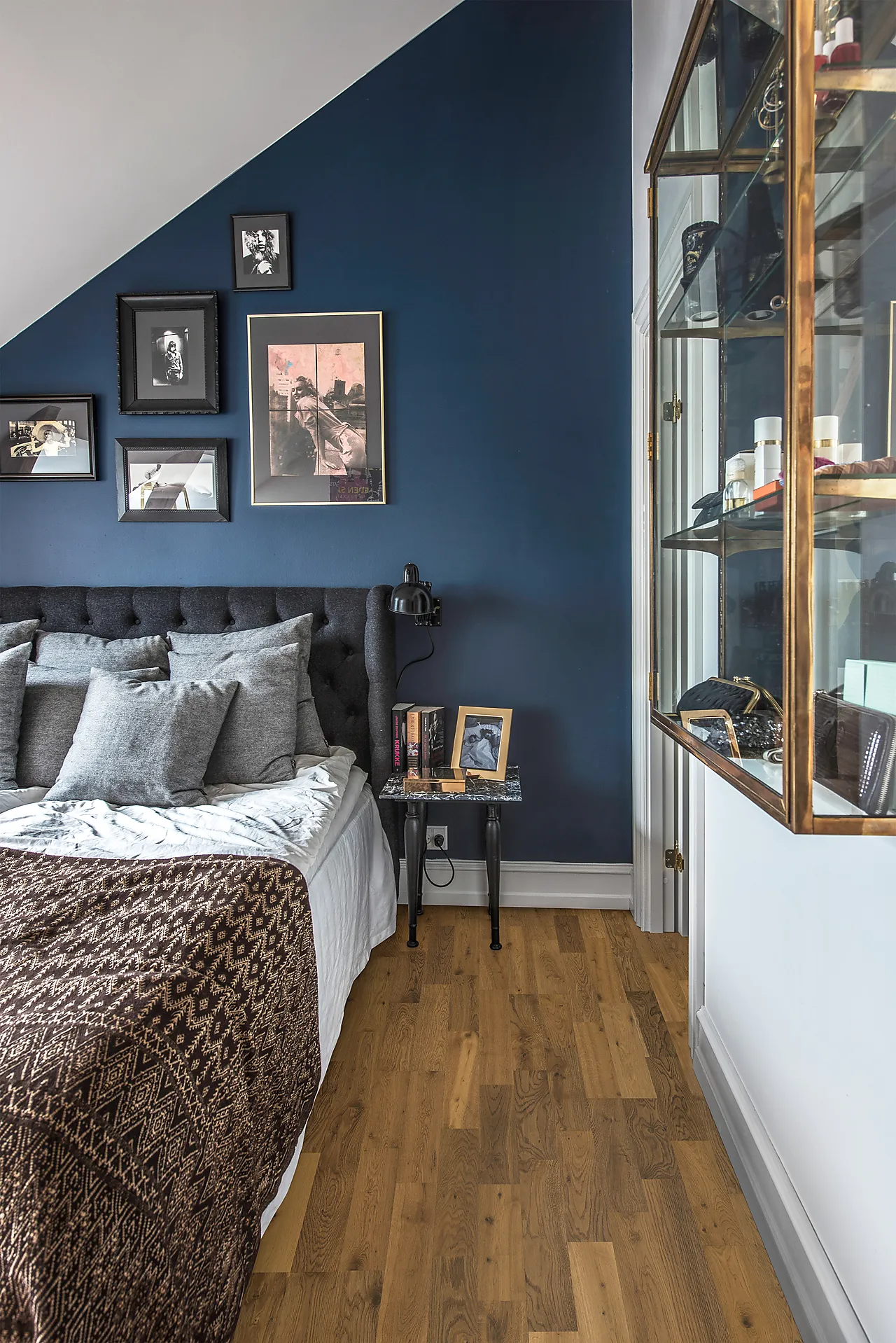 Parkett eik glow 2-stav børstet ultra matt røkt null - null - 2 - Miniatyr