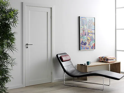 Unique 01L innerdør 80x210 cm hvit