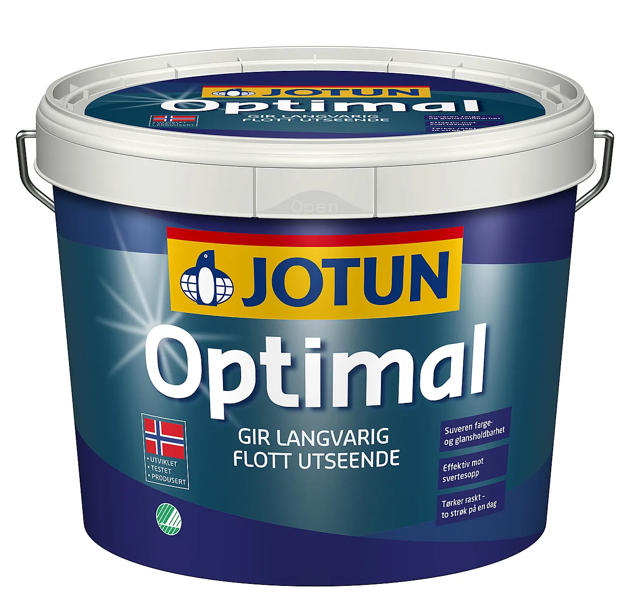 Optimal hvit 2,7 liter