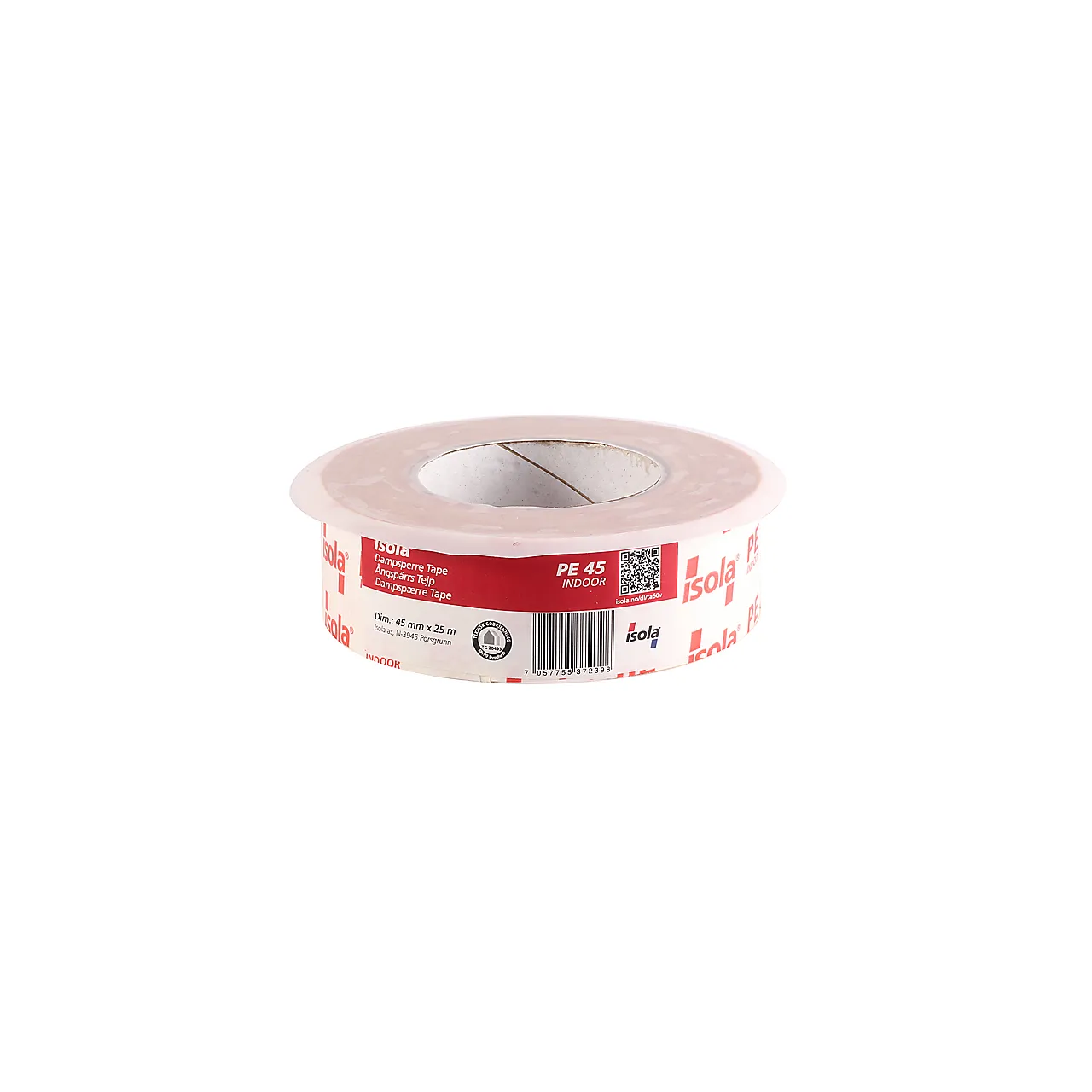Tape dampseperre PE45 45mm x 25M