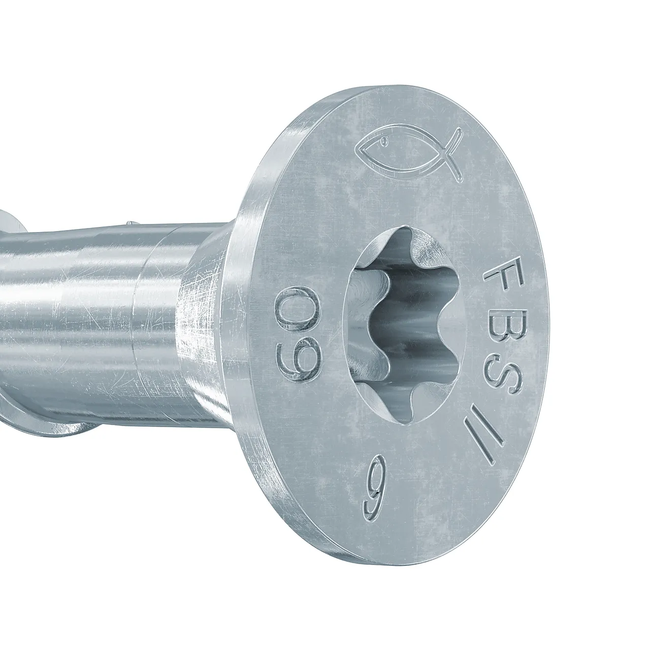 Betongskrue fbs II 6x100/45 sk ultracut senkhode 100 stk null - null - 2 - Miniatyr