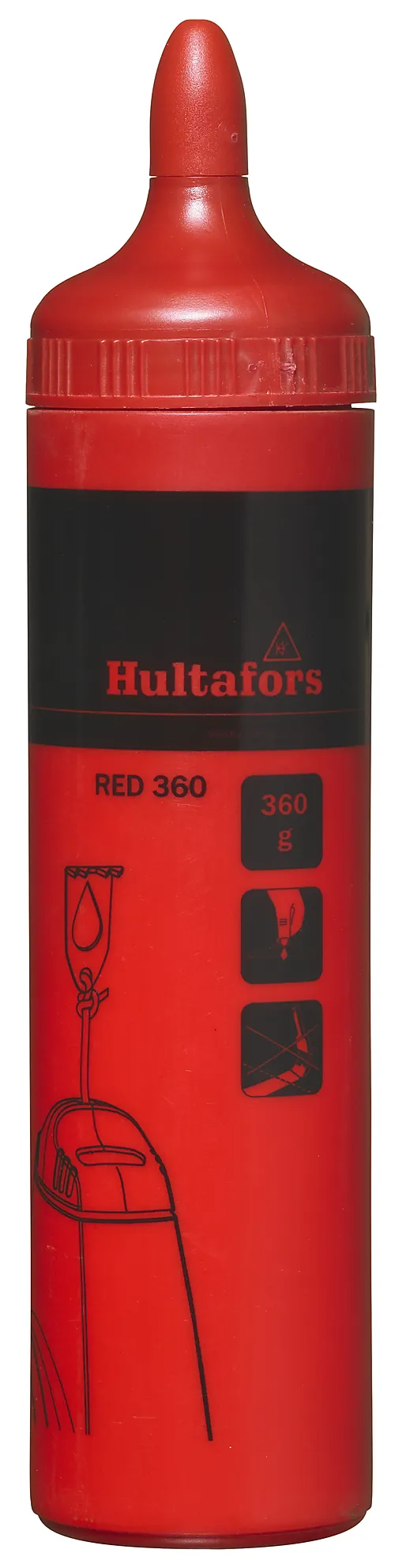 Kritt 360 gr rød