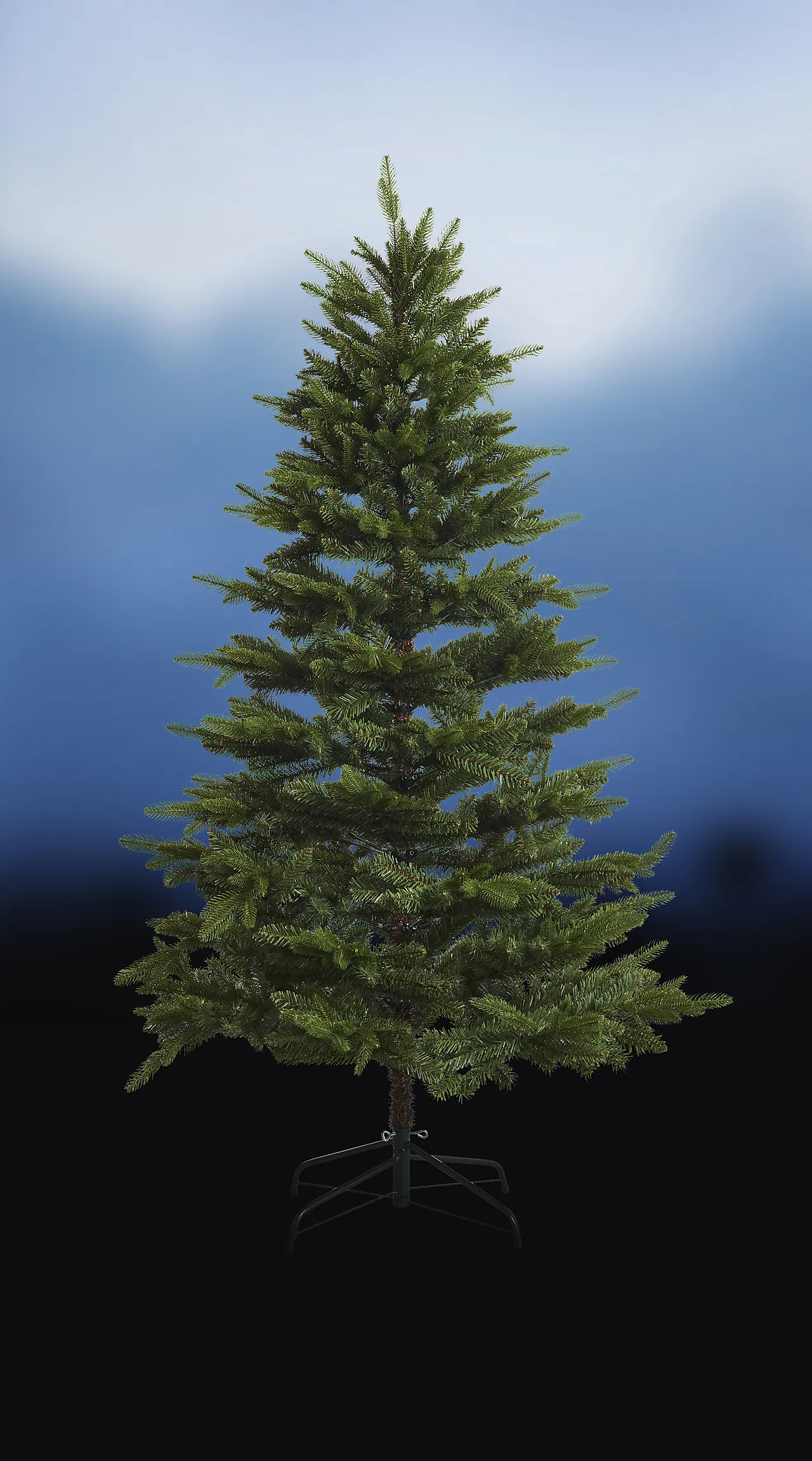 Schou juletre kunstig plast Ø127 cm H210 cm