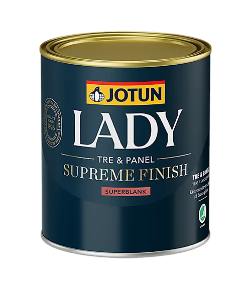 Lady Supreme Finish 80 hvit base 0,68 liter superblank