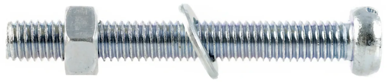 Maskinskrue sylinderhode M4x50 mm 6 stk Maskinskrue sylinderhode M4x50 mm 6 stk