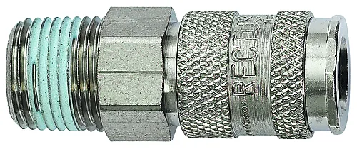 Kupling 1/2" norsk utvendig gjenger mft for tank