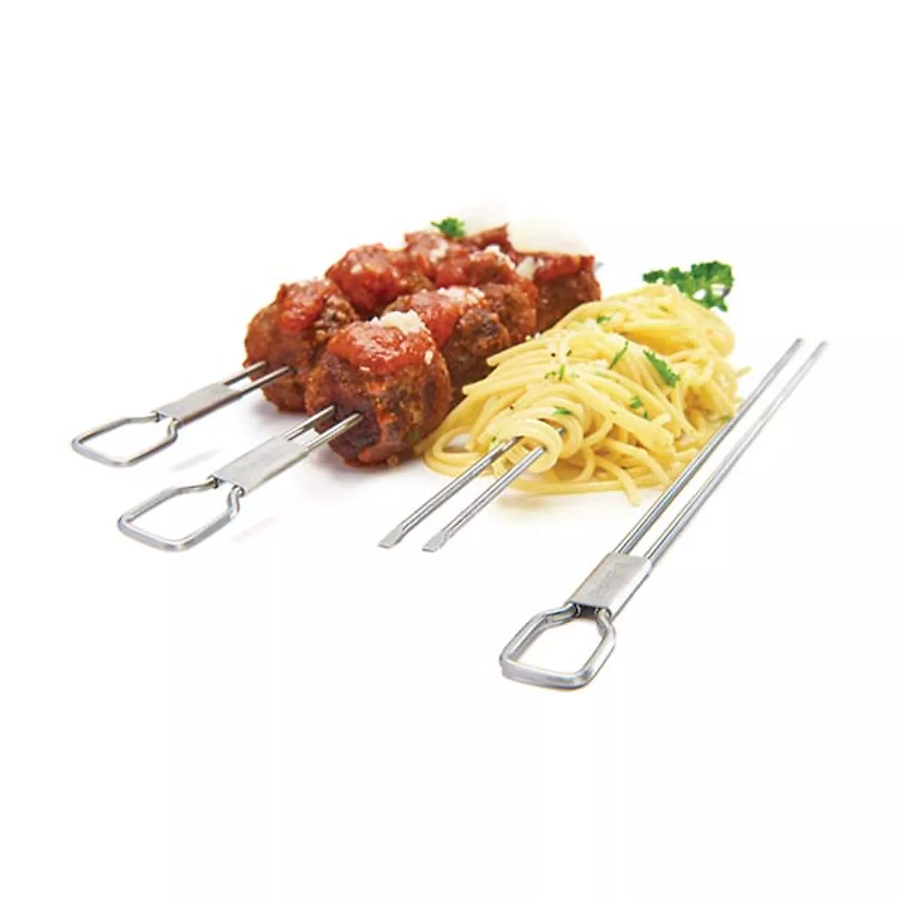 Grillspyd doble 30 cm 4 stk null - null - 2 - Miniatyr