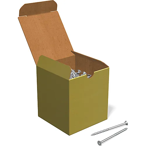 Møneskrue m/ pakning 4,2x60 mm rustfri