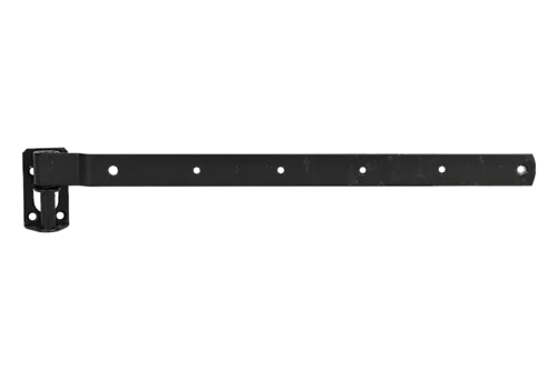 Stabelhengsel 460 mm m/13 mm finstruktur sort