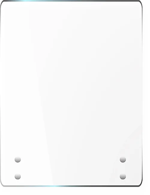 Sikkerhetsglass 80x130 cm 16,76 mm