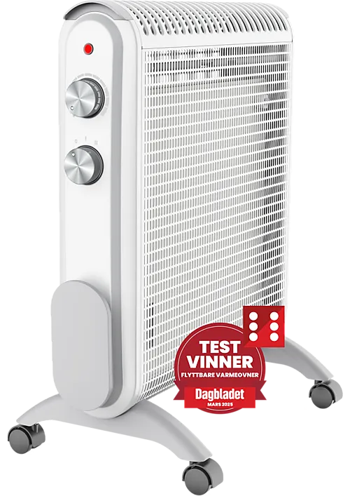 BOOSTER II 2000W hvit varmeovn frittstående